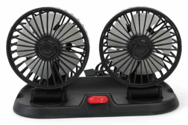 Ventilator Auto Cu Două Capete Mini