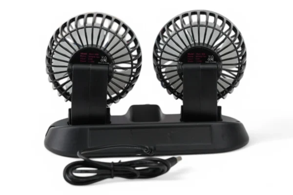 Ventilator Auto Cu Două Capete Mini - imagine 3
