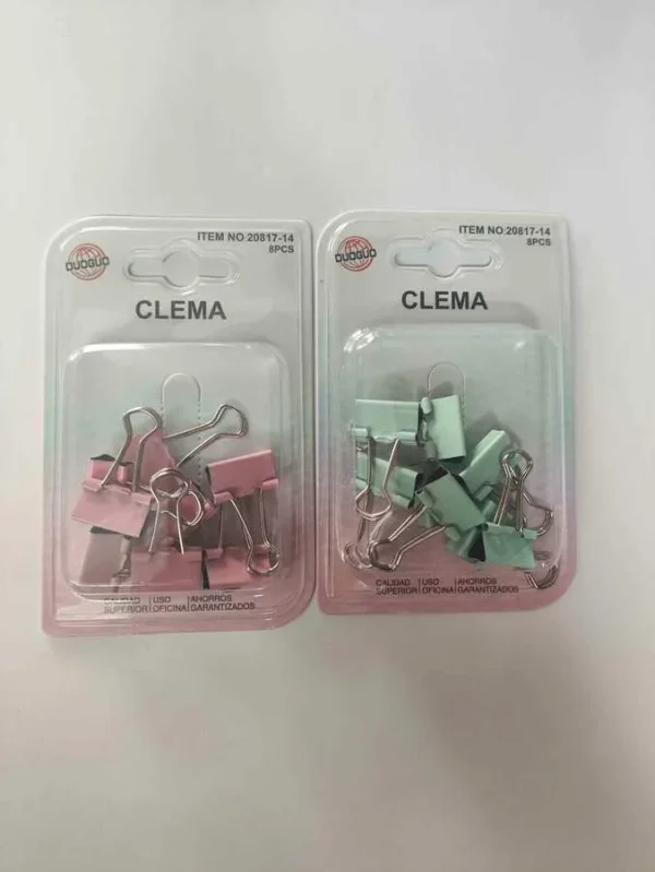 8PCS - CLEMA DE HARTIE