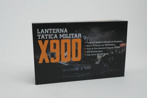 Lanternă Reîncărcabilă În Stil Militar (Rezistență 100.000 Ore) - imagine 2