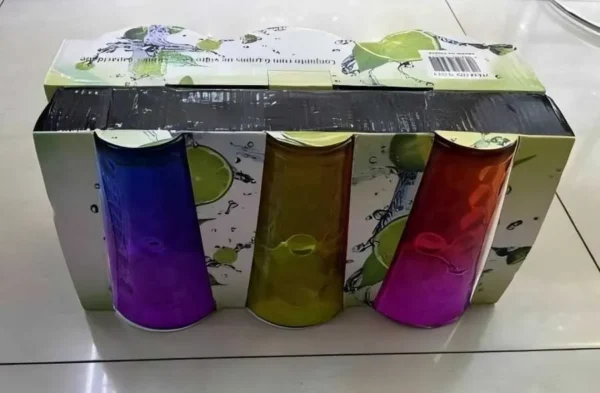 380ML 6PCS - SET DE PAHARE DIN STICLA 380ML 6PCS