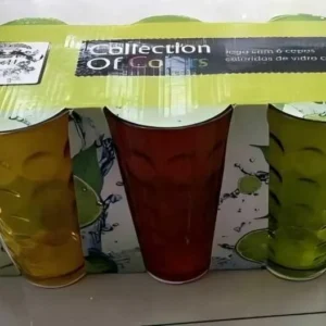 380ML 6PCS - SET DE PAHARE DIN STICLA 380ML 6PCS