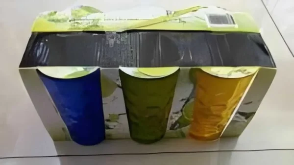 260ML 6PCS - SET DE PAHARE DIN STICLA 260ML 6PCS