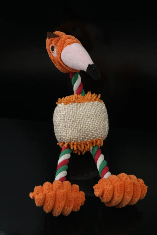 Tucan Din Textil Jucărie Pentru Animale - imagine 2