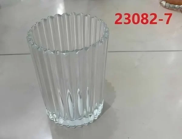 9.5*7.5CM - SUPORT DIN STICLA PENTRU LUMANARI 9.5*7.5CM