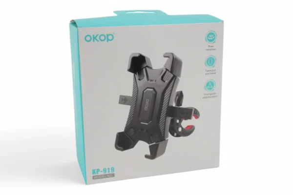 Suport Telefon Cu Ventuză Pentru Bicicletă Okop (Kp-919) - imagine 2