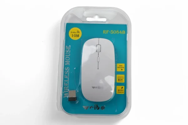 Mouse Fără Fir (Rf-5084B, Alb) - imagine 2