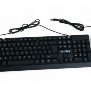Set Tastatură Cu Mouse Cu Fir (Fc-535, Negru)