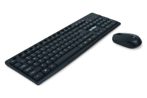 Set Tastatură Cu Mouse Wireless (Wb-8012, Negru) - imagine 3