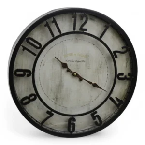 Ceas De Perete Vintage "Hotel Du Palais" (30Cm)