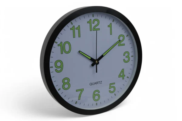 Ceas De Perete (Cu Accente Verde Neon, 30Cm) - imagine 2