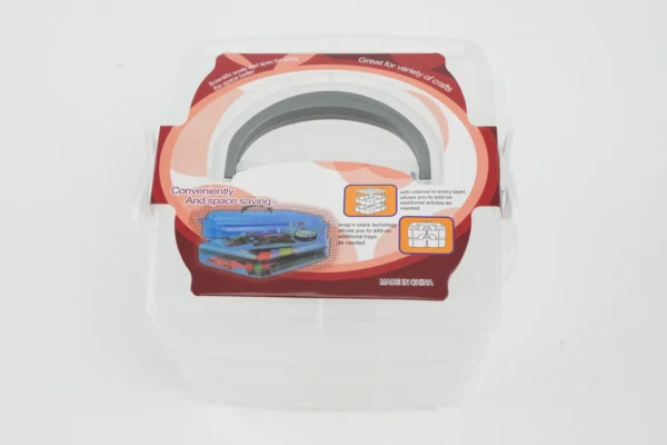 Organizator Compartimentat Din Plastic (16Cm X 16Cm X 13Cm) - imagine 2