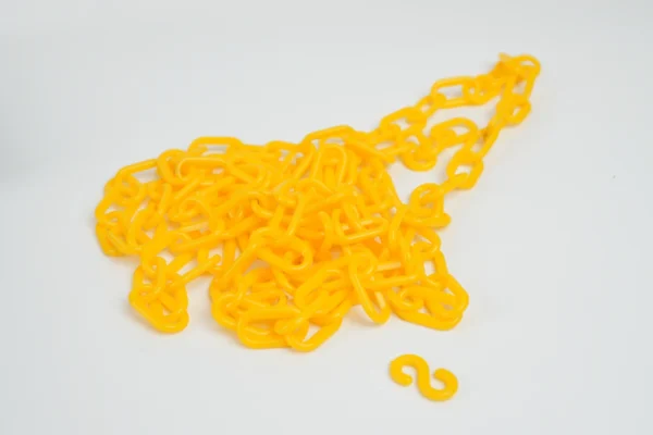 Lanț De Plastic (Galben, 6Mm X 3M)