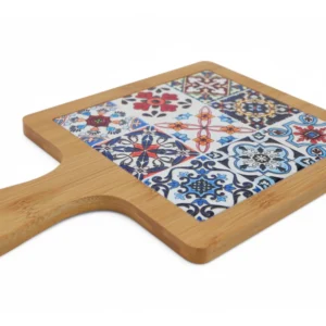 Panou Lemn Decorativ (Model Floral)