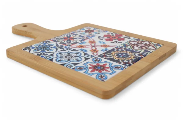 Panou Lemn Decorativ (Model Floral) - imagine 2