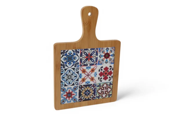 Panou Lemn Decorativ (Model Floral) - imagine 3