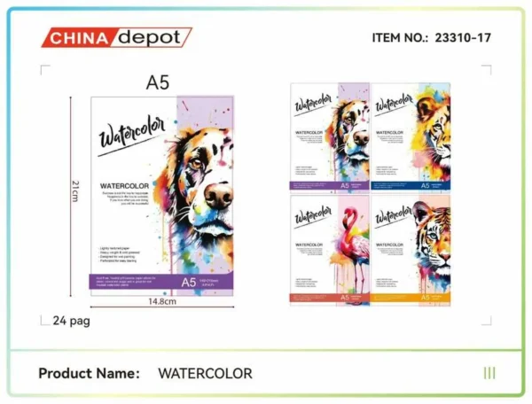 Bloc de desen   A5/170G/24