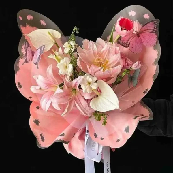 FLUTURI DECORATIVI 57*57CM 20PCS
