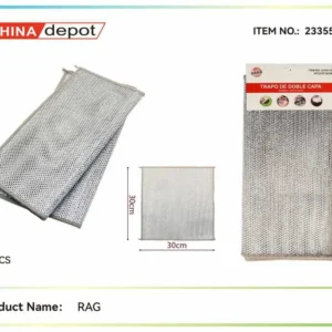 SET 2 LAVETE LAMINATE 2PCS 30*30CM