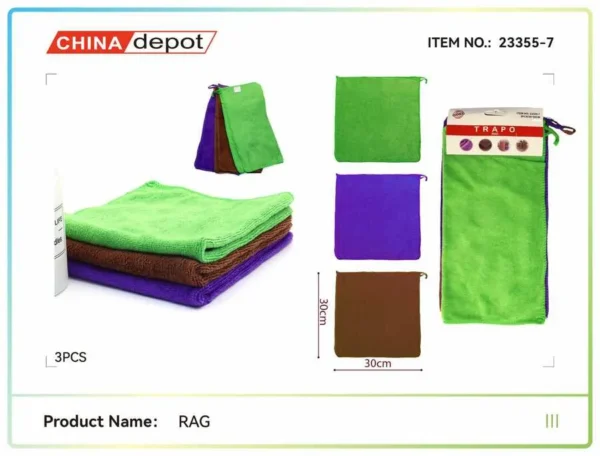 30*30CM  - SET 3 PROSOAPE