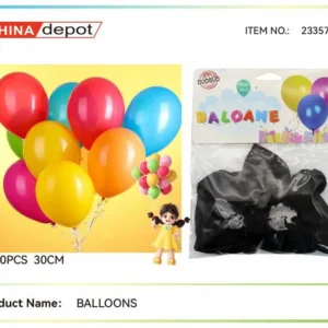 黑色气球 10PCS 12寸 - BALOANE 10PCS