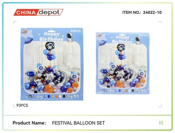 93pcs-Set balon
