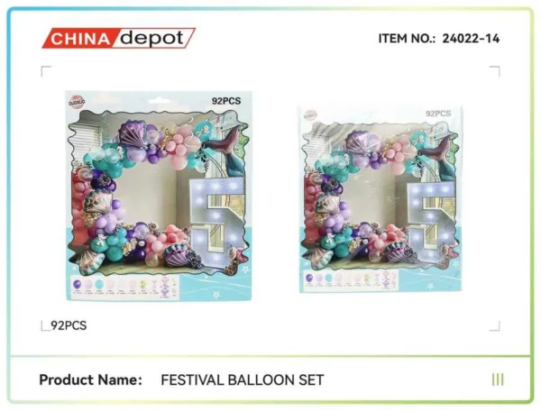 92pcs-Set balon