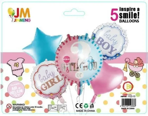 BALON 5PCS