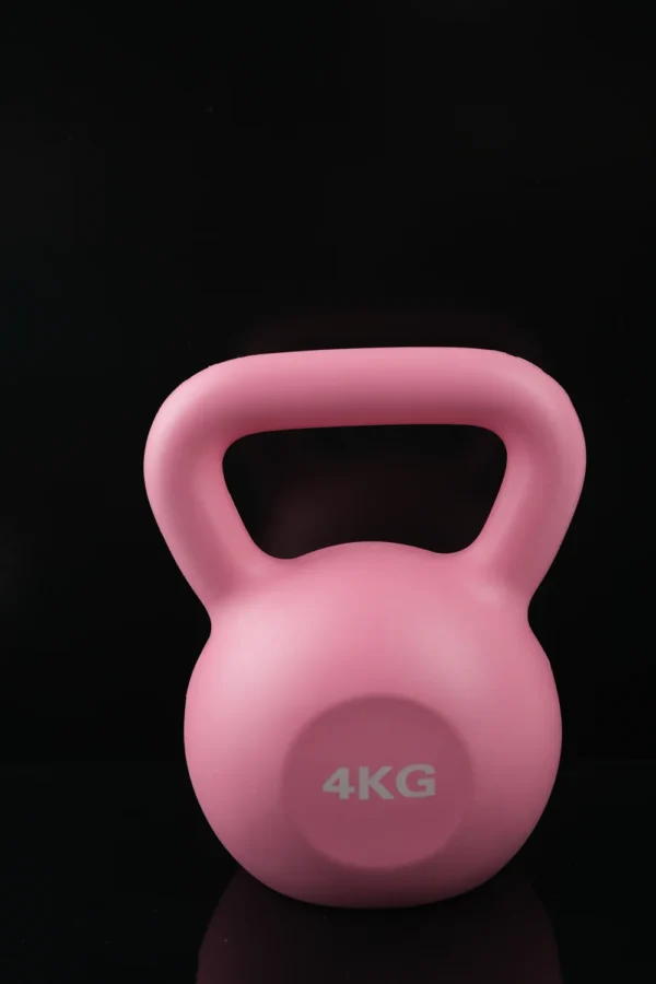 Ganteră Kettlebell 4Kg (Roz)