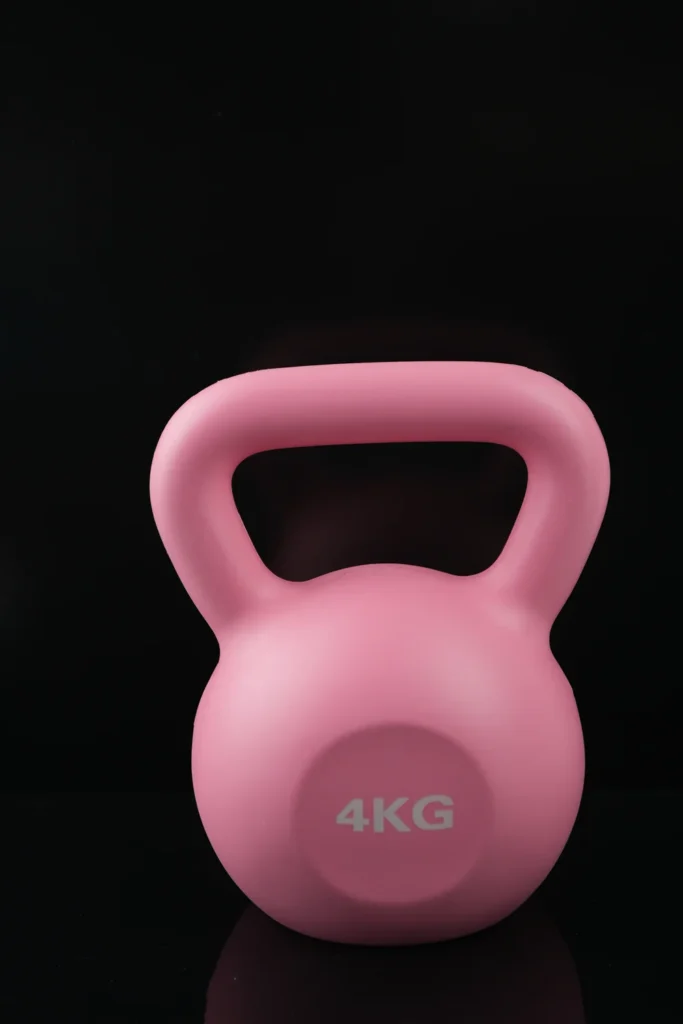 Ganteră Kettlebell 4Kg (Roz)