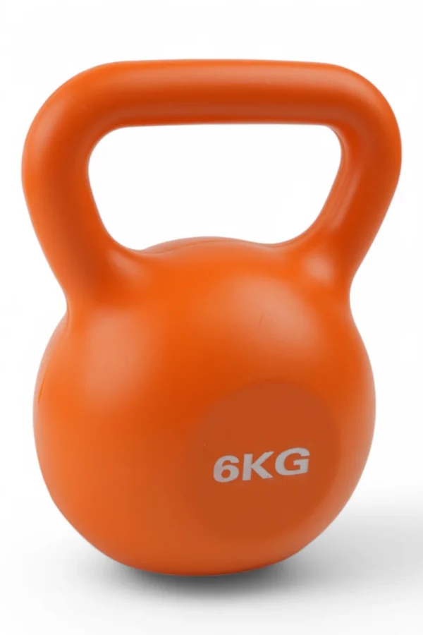 Ganteră Kettlebell 6Kg (Portocaliu) - imagine 2
