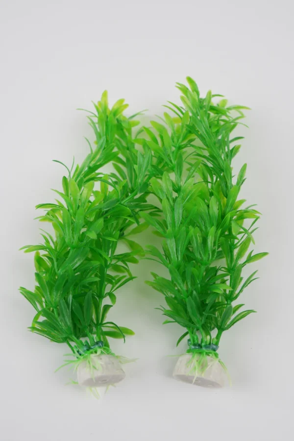Plante Decorative Pentru Acvariu (Verde, Roz, 20Cm) - imagine 3