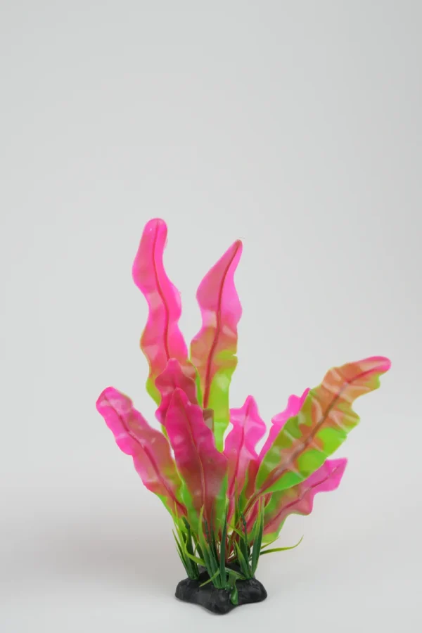 Plante Decorative Pentru Acvariu (Verde, Mov, 23Cm)