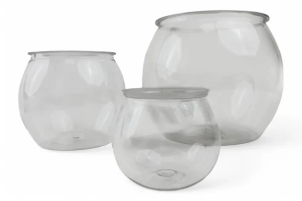 Acvariu Transparent Din Plastic (3 Bucăți, Mărimi Diferite) - imagine 3