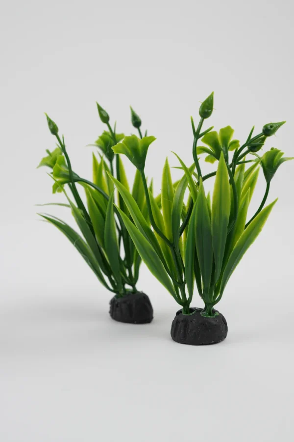 Plante Decorative Pentru Acvariu (Verde/Mov 10Cm) - imagine 2