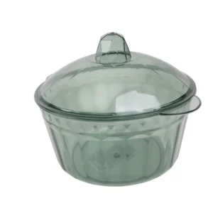 Bol Cu Capac (Verde Transparent)