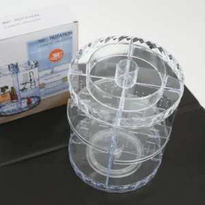 Organizator Cosmetice Rotativ (Transparent)
