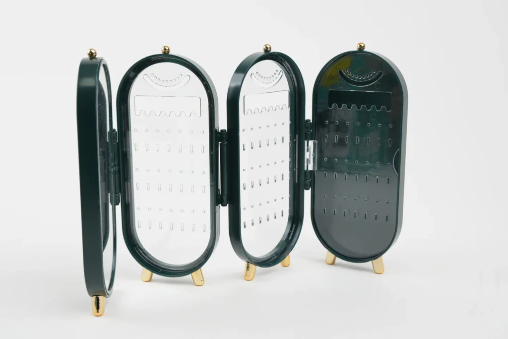 Organizator Bijuterii (Verde Smarald Cu Auriu)