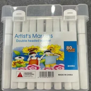 80BUC -  SET MARKERE CU DUBLU CAPAT