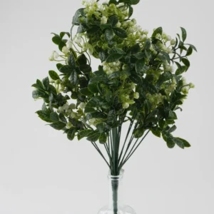 Buchet Verdeață Cu Clopoței Albi Artificială (Model 2)
