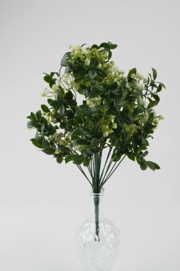 Buchet Verdeață Cu Clopoței Albi Artificială (Model 2)