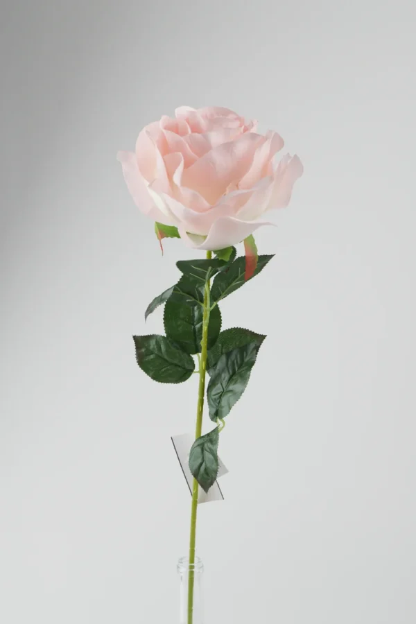 Trandafir Gigant Artificial (Roz Somon Deschis, 100Cm) - imagine 3
