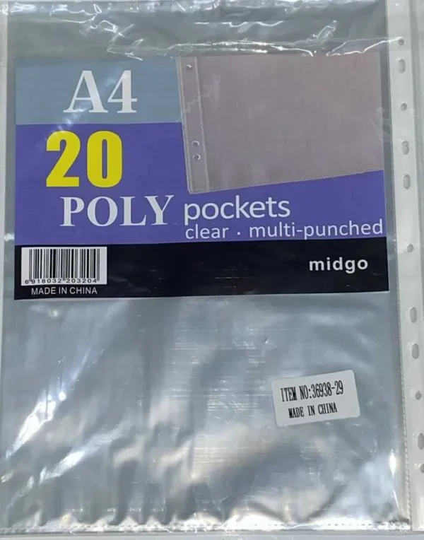 A4 20PCS - FOLIE PROTECTIE