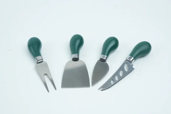 Set Cuțite Pentru Branză (Maneer Verde Închis) - imagine 2