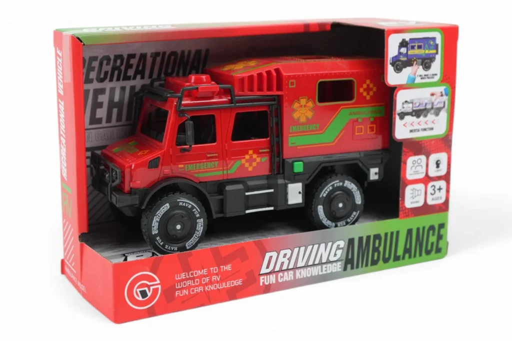 Mașină De Ambulanță Roșie