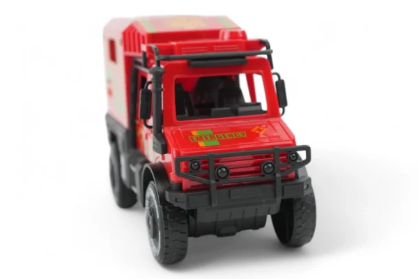 Mașină De Ambulanță Roșie - imagine 4