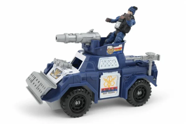 Mașins De Poliție Cu Tun - imagine 2