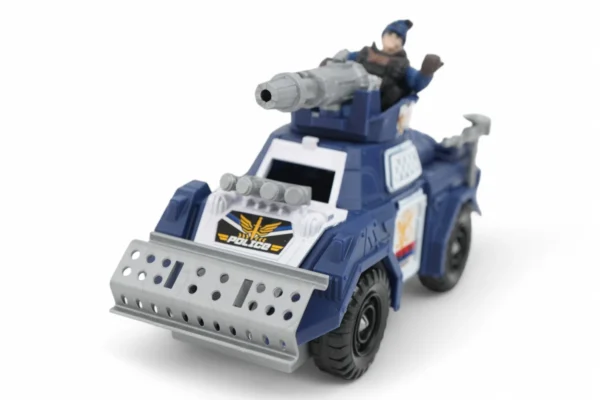 Mașins De Poliție Cu Tun - imagine 3