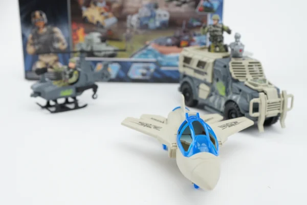 Set Vehicule Militare Avion, Elicopter, Mașină - imagine 10