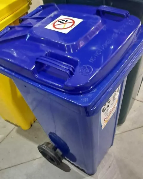 PUBELA 120L GALBEN/ ALBASTRU